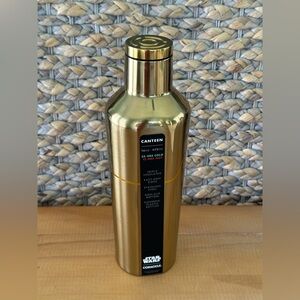NWT Disney Star Wars Corckcicle C-3PO 16oz Gold Canteen